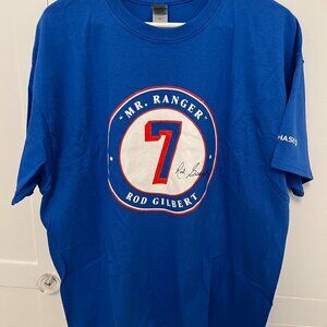 Rod Gilbert Tribute New York Rangers Shirt